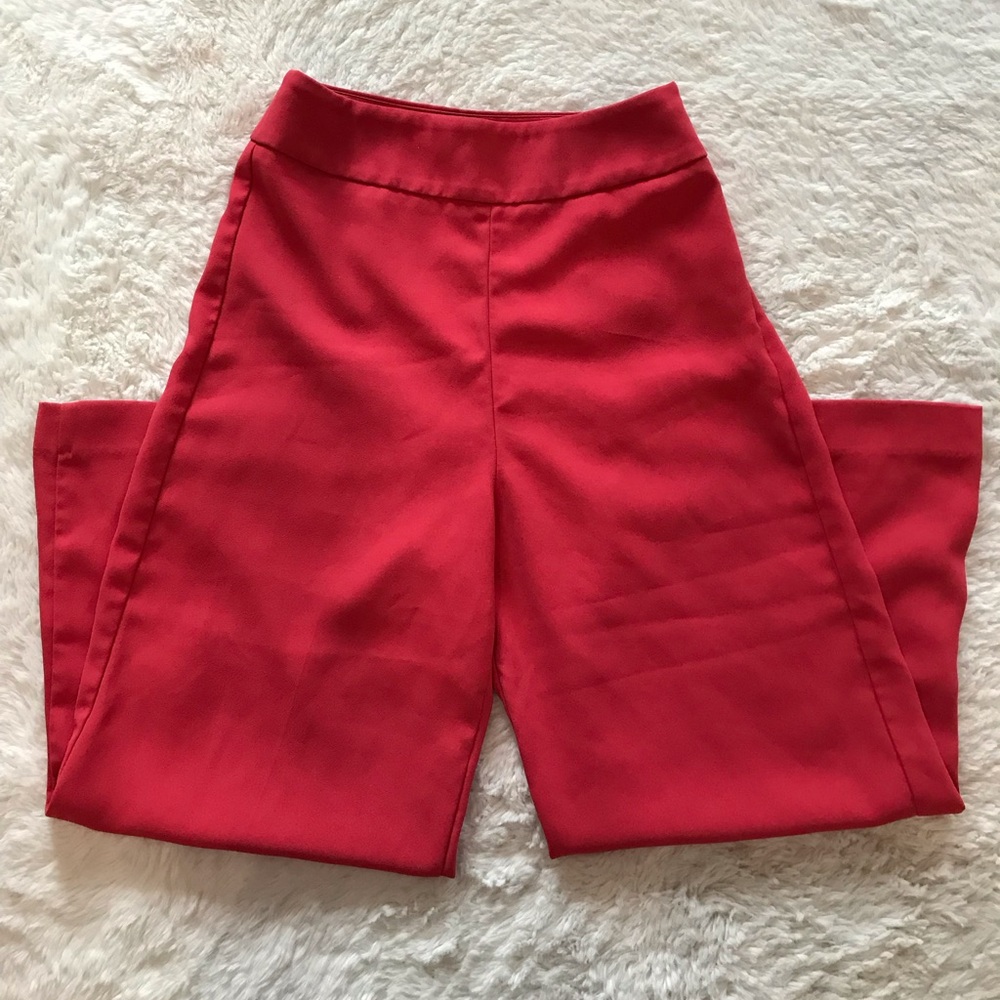 Express red orange pants. Never worn.